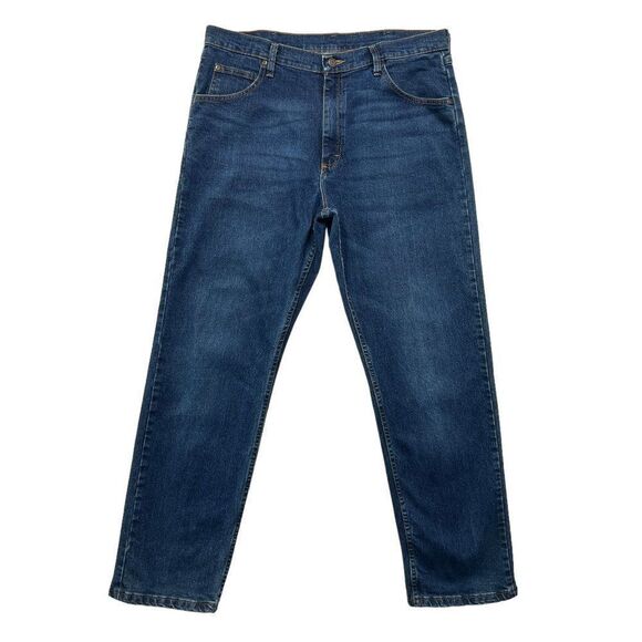 Wrangler Men's Dark Wash Premium Quality Denim Jeans - Picture 1 of 11